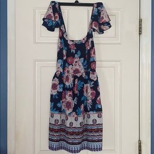 Charlotte Russe floral dress!